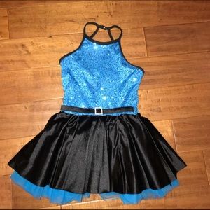 sparkly dance costume